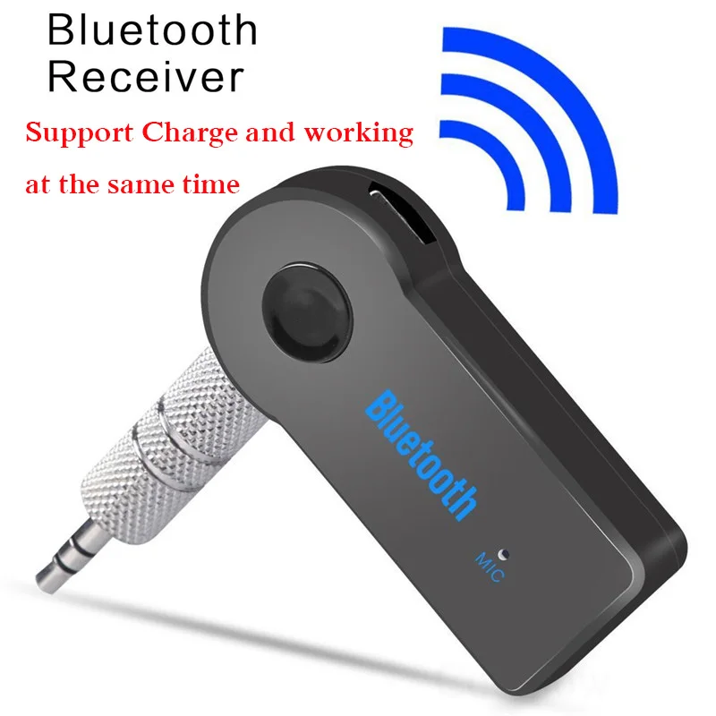 

Mini Bluetooth 4.2 version receiver 3.5mm Wireless car Bluetooth adapter aux car Bluetooth Audio receiver Converter Nov2