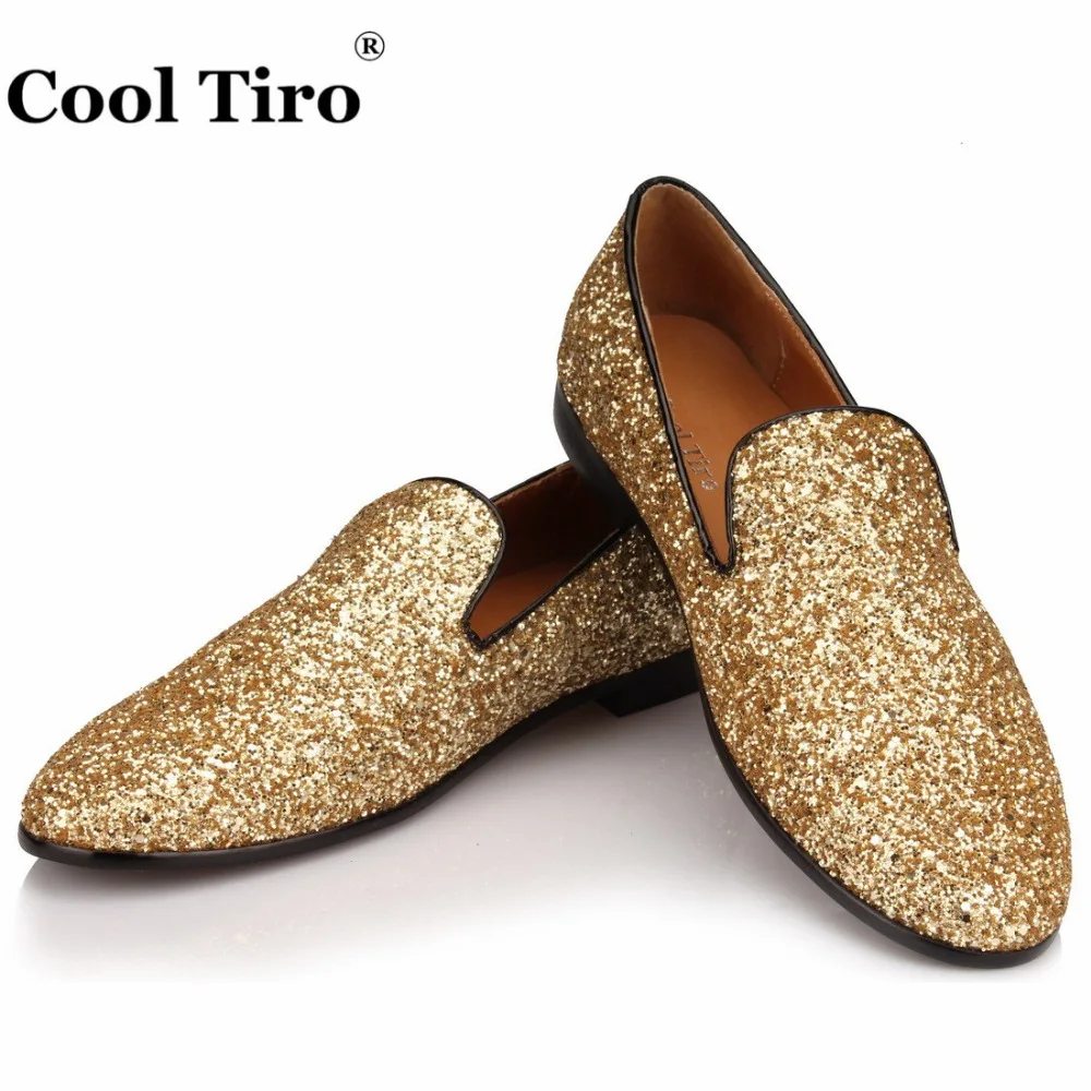 men's glitter formal shoes
