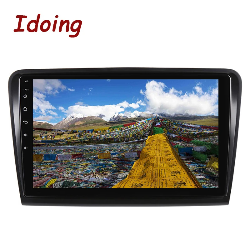Flash Deal Idoing 10.2"1Din Car Android 8.1 Radio Multimedia Player 2.5D IPS 4G+64G Octa Core For Skoda Superb 2008-2014 GPS Navigation 5