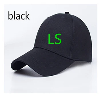

LS Hot Retro Baseball Caps Hats For Men Brand Women Snapback Caps Washed Bone Men Hat Letter Logo Black And White Cap