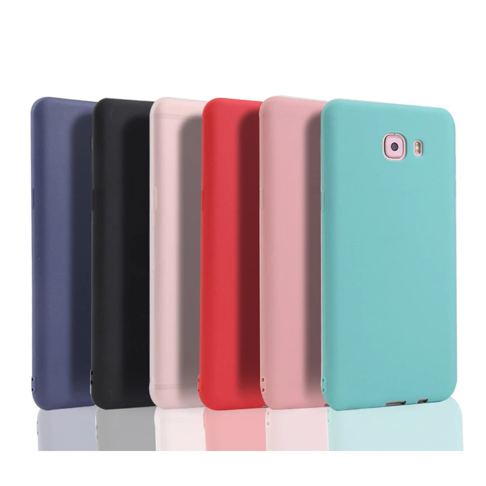 

Candy Colors Matte Silicone Phone Case For Samsung Galaxy S8 S9 Plus Note 8 9 A3 A5 J7 J5 J3 2016 2017 S6 S7 Edge J2 J5 J7 Prime