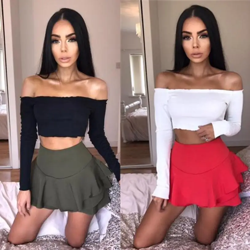 Womens Off hombro moda blusas nueva playa floja señora Shirt envío gratis dulce Ropa Mujer Tops Venta caliente estilo Sexy 40 p Womens Off hombro moda blusas nueva playa floja señora Shirt envío gratis dulce Ropa Mujer Tops Venta caliente estilo Sexy 40 p