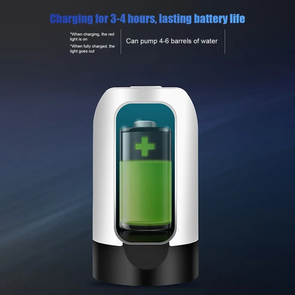 Kitchen Water Bottle Water Dispenser Electric Water Pump Portable Rechargeable Wireless Drinking Bottles Sport Camping Tool Kitchen Water Bottle Water Dispenser Electric Water Pump Portable Rechargeable Wireless Drinking Bottles Sport Camping Tool