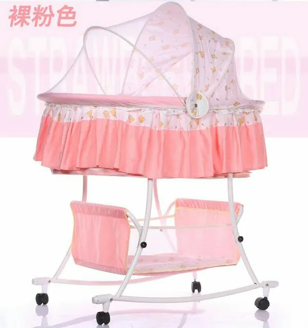 foldable rocking bassinet