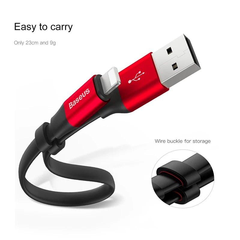 20 см короткий usb-кабель для зарядки iPhone 12 11 xs max xr x 8 7 6s plus 5se ipad кабель быстрой apple