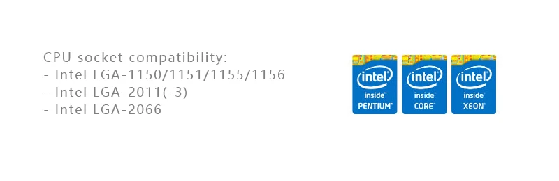 Bykski cpu водный радиаторный блок для INTEL LGA1150 1151 1155 1156 LGA2011 2066X299 медный радиатор 5 в RGB 3PIN коннектор