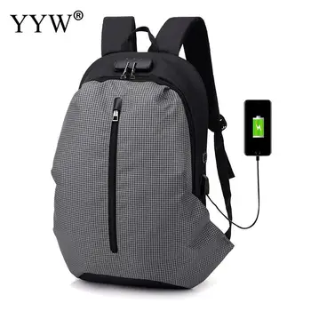 

6 Color Oxford Detachable Usb Charging Line Backpack Men Luxury Anti-Theft Backpack Travel Bags Male Casual Sac A Dos