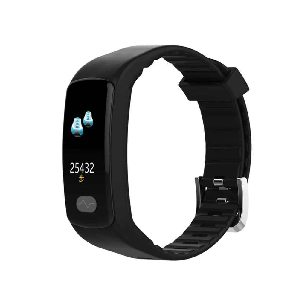 

New Color Screen Smart Bracelet E07 ECG Heart Rate Blood Pressure Exercise Step Bracelet Sports Watch for Android iOS