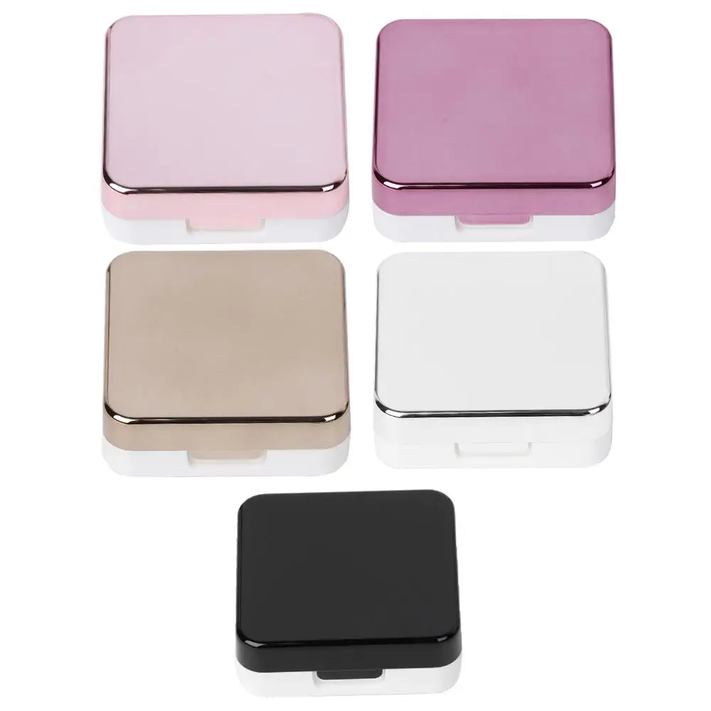 

High quality 1Set Of Contact Lens Box Fashion Portable Travel Contact Lens Case Storage Mirror Containers Holder