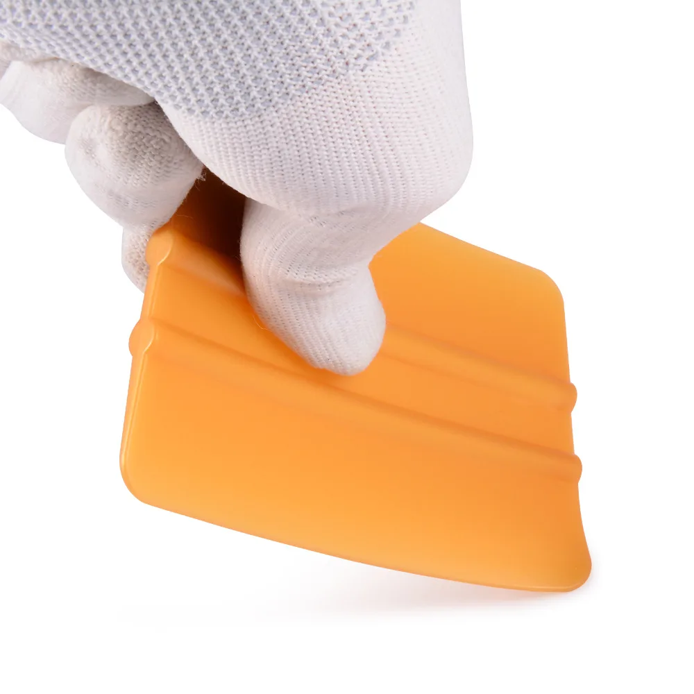 

car wrap tool gold squeegee 3d carbon fiber wrapping scraper tools
