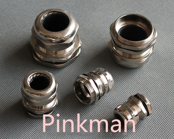 

10pcs Germany PG Style PG7 304 Stainless Steel Cable Glands Apply to Cable 3-6.5mm