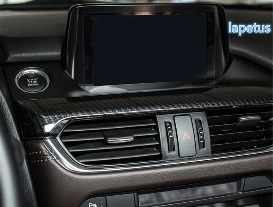 

Lapetus Dashboard Central Control Console Air Conditioning Decoration Frame Cover Trim ABS For Mazda 6 Sedan & Wagon 2016 2017