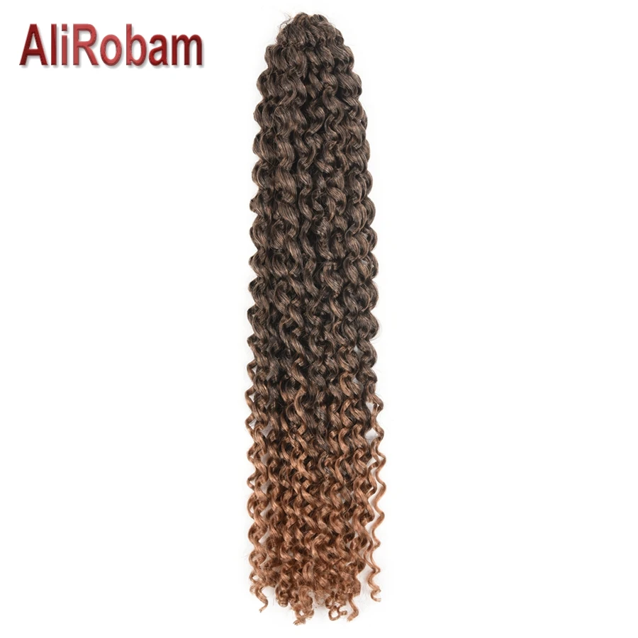 

AliRobam Passion Twist Synthetic Crochet Hair 18inch Curly Crochet Braids Fiber Fluffy Kinky Curl Twist Braiding Hair Extensions