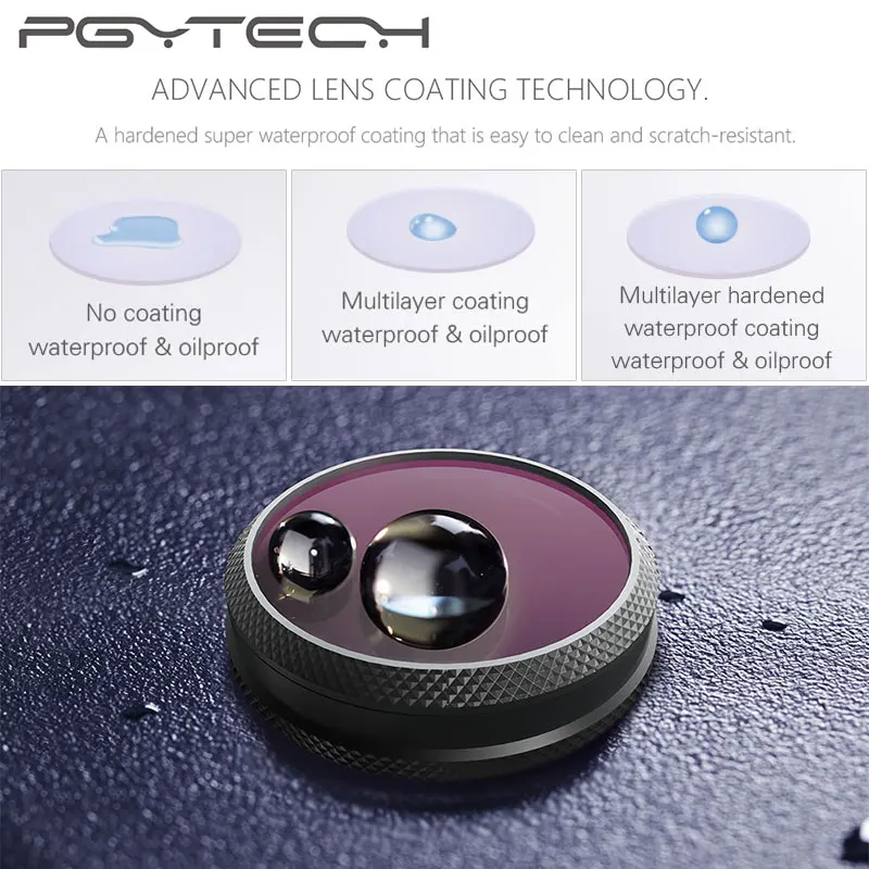 Усовершенствованный фильтр PGYTECH для объектива камеры Mavic 2 Zoom фильтры DJI Drone