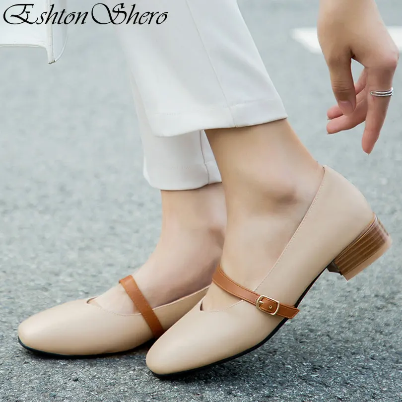 

EshtonShero Summer Women's Shoes Woman Pumps PU Leather Low Heels Butterfly-Knot Platform Fashion Ladies Wedding Shoes Size 3-12