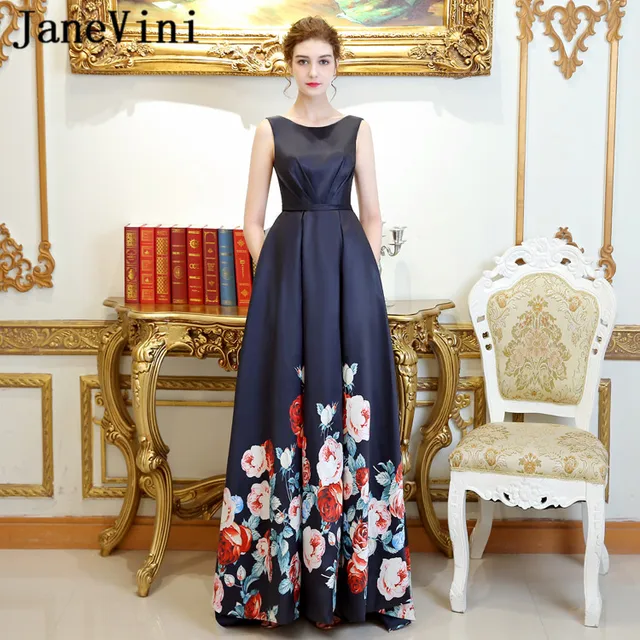 long floral mother of the bride dresses