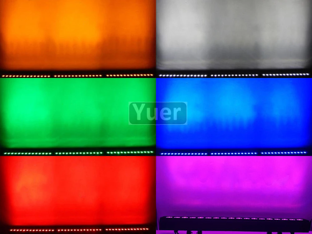 2 шт./лот водонепроницаемый настенный светильник 18X18 Вт RGBWA-UV светодиодный бар dmx клубный дискотечный свет клубный бар вечерние свадебные