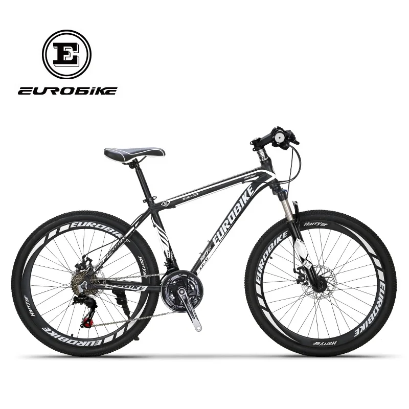 Flash Deal EUROBIKE 21 Speed Aluminum Mountain bike Dual Disc Brake Mountain bicycle 3