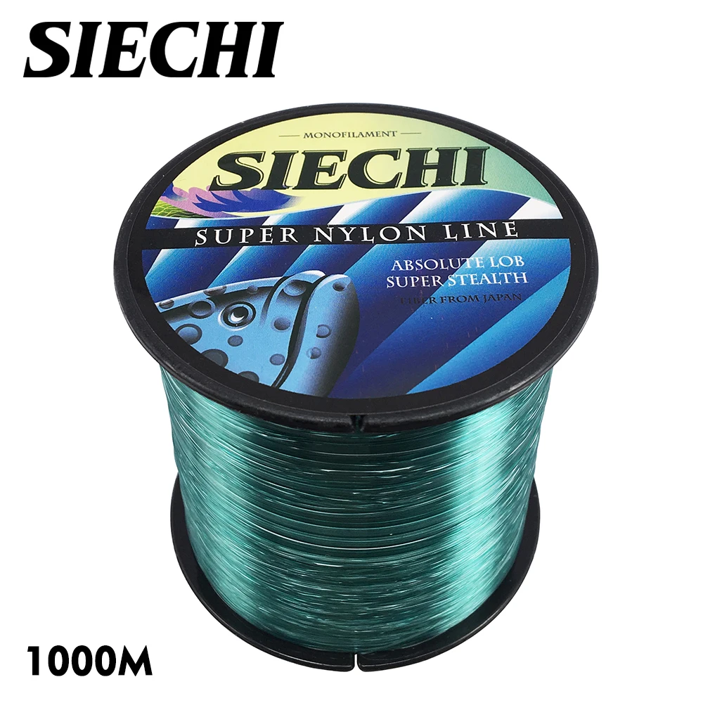 حبل صيد من النيلون 1000 m المدقع قوي حيدة اليابانية دائم حيدة روك البحر خيط صنارة الصيد 4LB-28LB SIECHI العلامة التجارية