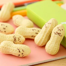 Borracha de amendoim fofa para crianças, artigos de papelaria coreana fofa para crianças, 1 peça