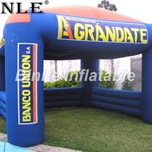 Модная квадратная форма надувной шатер надувной куб палатка производитель Китай