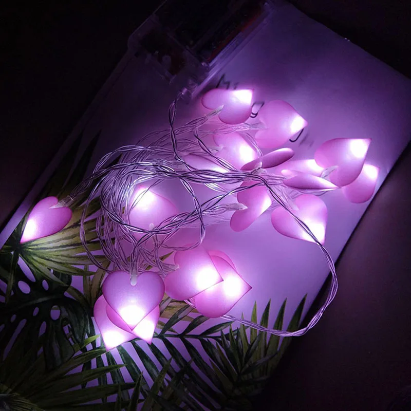 

Hot LED String Light Lamp Heart Shape Room Garden Christmas Wedding Party Decoration MDD88