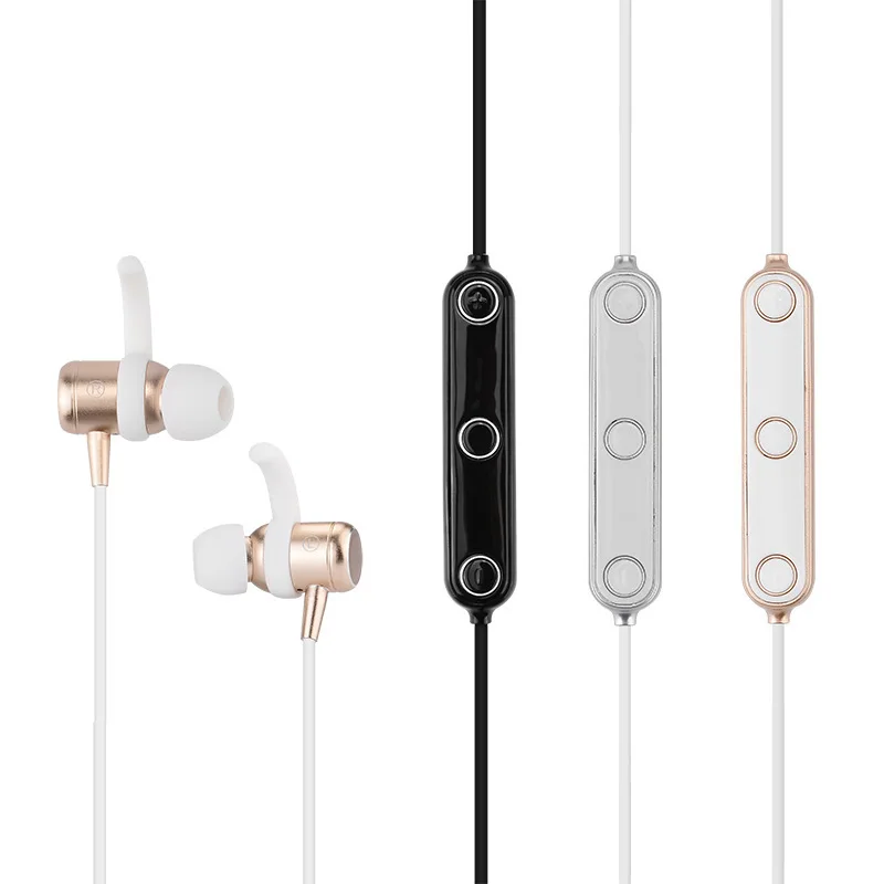 Бесплатная доставка Bluetooth наушники с микрофоном Беспроводной Наушники Спорт Бег