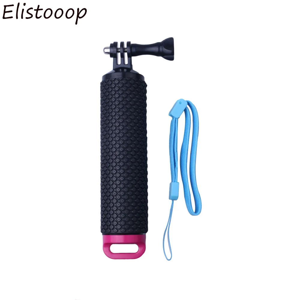 Elistooop Float рукоятка штатив плавучести полюса Rod Придерживайтесь монопод для Gopro Hero 6 5 для Xiaomi yi 4 К для Eken H9 действие Камера