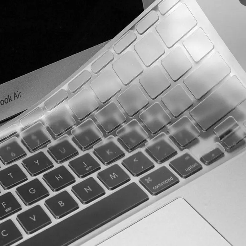 Водонепроницаемый чехол для клавиатуры Apple Macbook протектор Великобритании ЕС США