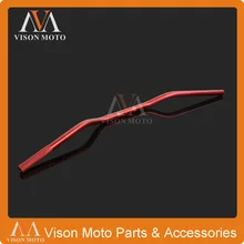 7/" 22 мм руль ручка трубы для CR CRF 125 150 250 450 Байк ATV QUAD ENDURO Супермото SM Мотоцикл Мотокросс красный