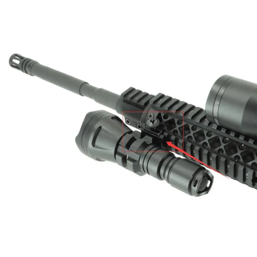 B158 портативный светодиодный охотничий фонарик Cree XM L2 U4 водонепроницаемый