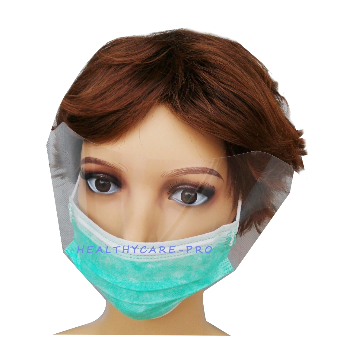 100Pcs/Pack Surgical Face Mask Earloop Respirator Dust Mouth Anti-Fog With Visor 3 Layer Black Mask Unisex For Health Care