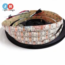 1M/2M/5M WS2812B 5V RGB Addressable LED Strip Black&White PCB 30/60/144 leds/m 2811 IC Built-in 5050LED IP30/IP65/IP67 Pixels