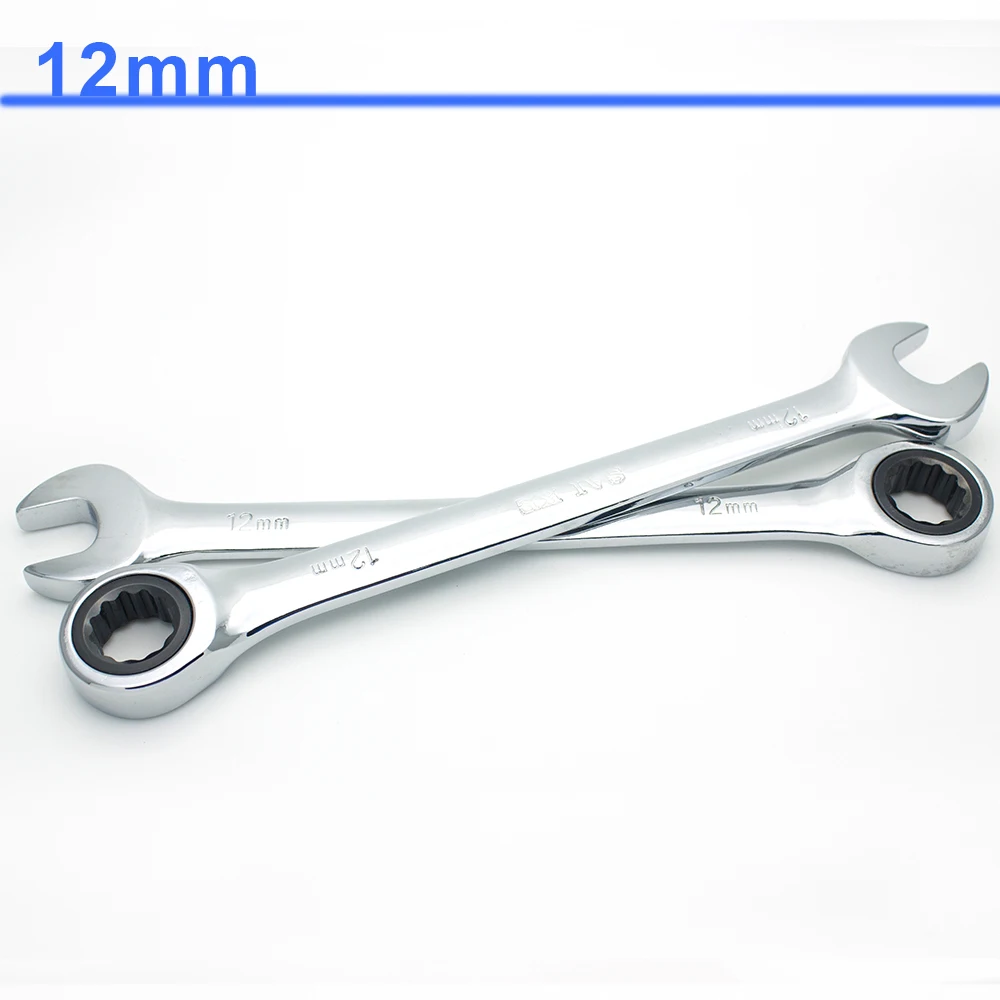 12 mm Ratchet Combination Spanner and Gear Wrenches Hand Tools Torque