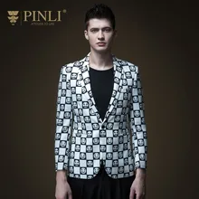 Мужской Блейзер, мужской блейзер s Pinli, весенний мужской костюм с рисунком, куртка для отдыха, B191106267