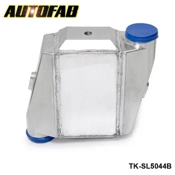 AUTOFAB -Turbo Water to Air Intercooler - 13.3"x12"X4.5" Inlet/Outlet: 3" Front Mount Aluminum Turbo Intercooler AF-SL5044B