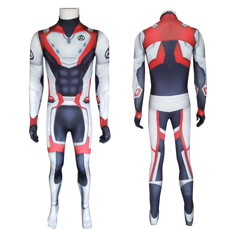 Avengers Endgame Quantum Realm Cosplay Costume Kids Superhero Costume Adult Men Halloween Costume For Adult Jumpsuit Suit