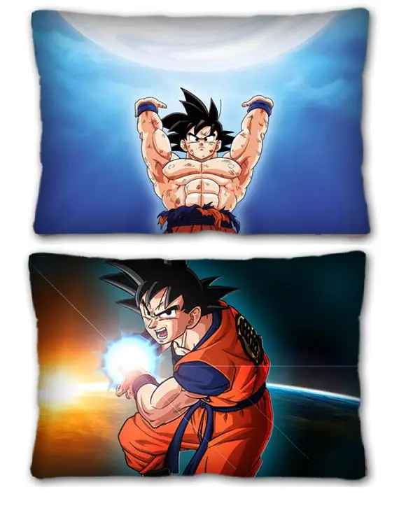 Beste Kopen Japanse Anime Dragonball Z Goku Sierkussen Case Cover Kussensloop Beddengoed Kussenslopen Dakimakura Goedkoop Ax77koop