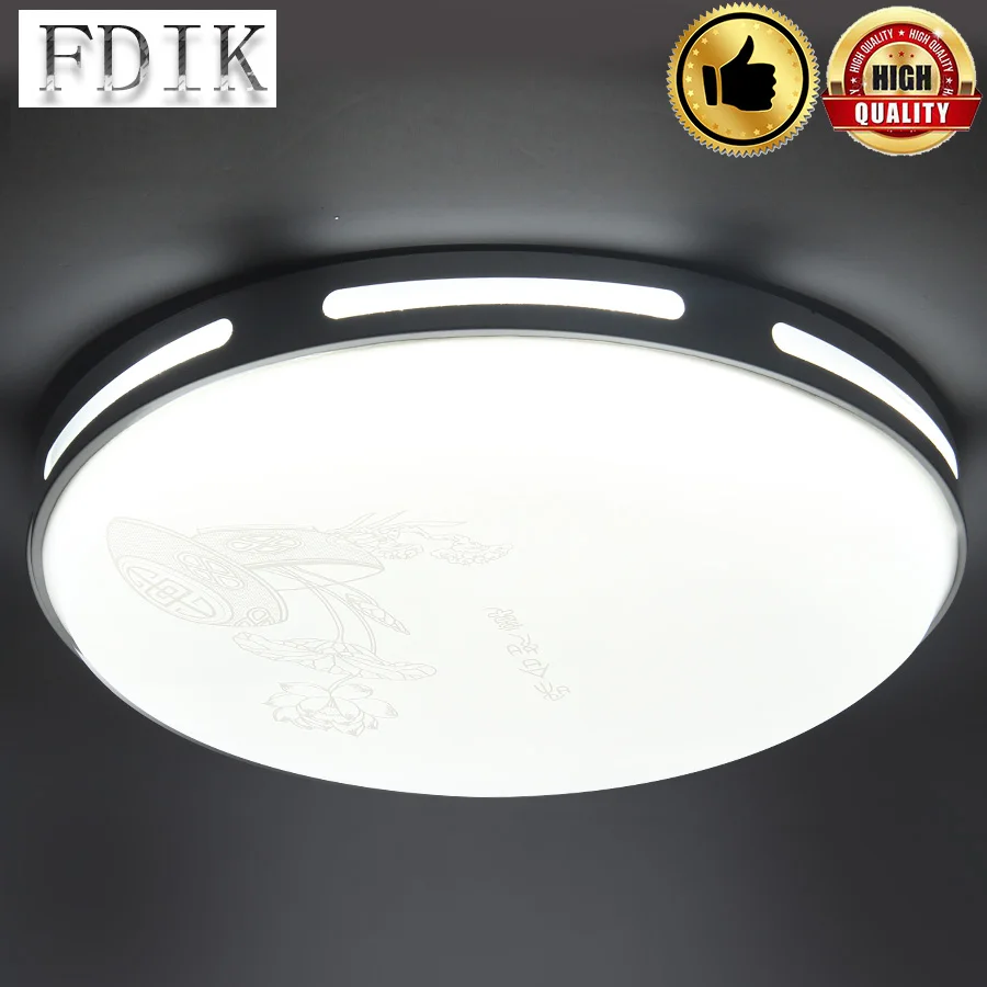 

5CM Thin Led Lamp Ceiling Lights Round Acryl Alloy for Living Room Lights 72W 3 color mode Ceiling Modern Lamps Lighting Home