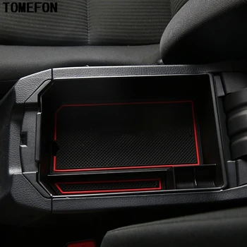

TOMEFON Car Styling For Toyota RAV4 RAV 4 2016 Central Suitcase Storage Box Armrest Remoulded Inside Car Glove Storage Box