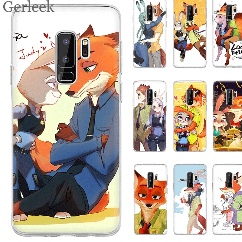 Чехол для мобильного телефона Desxz Fox Rabbit Samsung Galaxy A10 A30 A40 A50 A70 A3 A5 A6 A8 Plus защитный