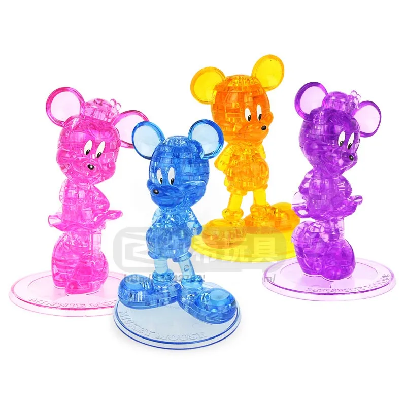 

3D Crystal Puzzle Mouse Duck building Set Educational Toy For Kids by X Toys Games Designer Kids Intellectual development