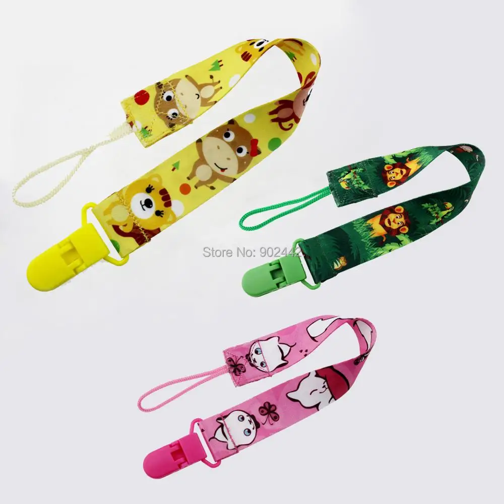 Buy 1000 PCS Fashion Baby Pacifier Clip Ribbon Type Baby Pacifier Holder With
