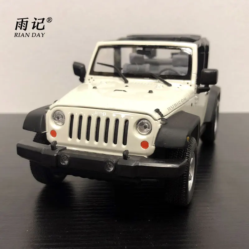 WELLY 1/24 масштаб США 2007 Jeep Wrangler SUV литая модель металлическая модель автомобиля игрушка для подарка/коллекции/украшения/детей