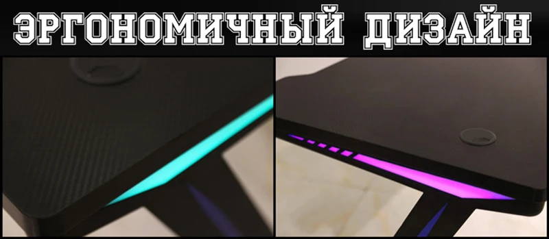 Простой современный закаленное стеклянный компьютерный настольный домашний стол для того, чтобы сделать простая настольная лампа