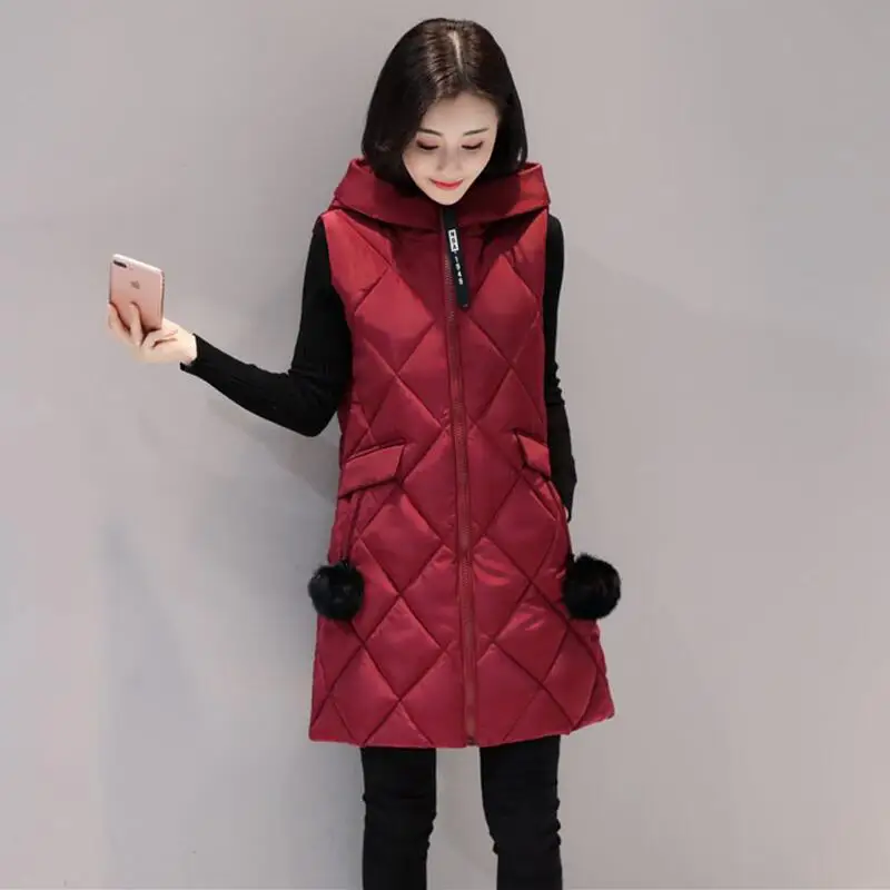 Plus Size Sleeveless Women Vest 2019 New Vests Women Waistcoat Long Slim Spring And Autumn Female Jacket and Coat Black