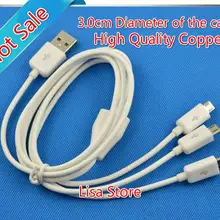 DHL 100 шт. высококачественный медный 3 мм Диаметр 3 в 1 Micro USB кабель для передачи данных быстрый заряд кабеля для huawei samsung Xiaomi Android