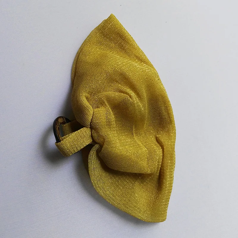 8 yellow hairband