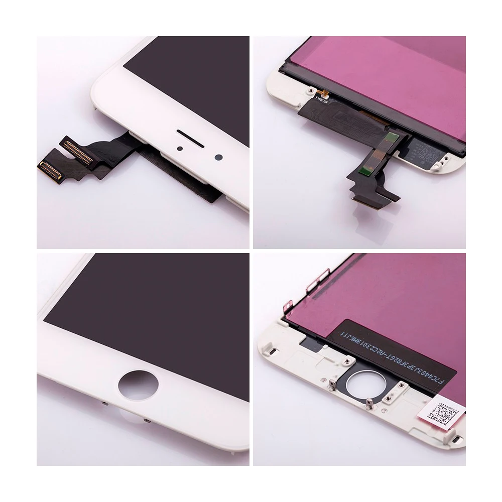 Для iPhone 6 Plus ЖК дисплей экран Замена дигитайзер сенсорный стекло рамки сборки для