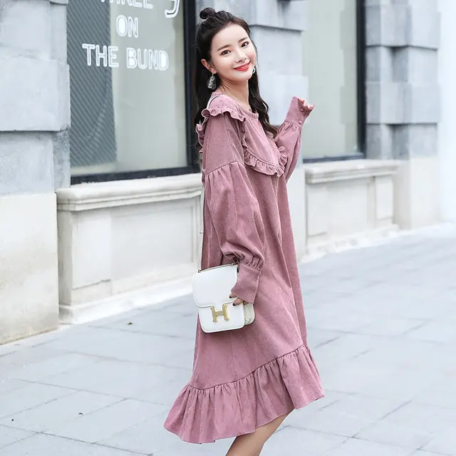 Vintage Ruffle Dress